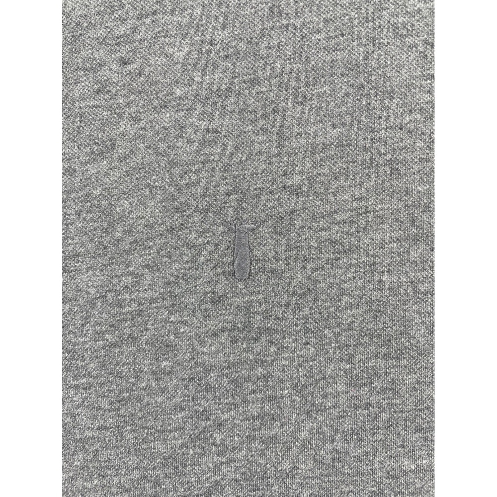 Baobab Polo Shirt Men 3XL Grey Pima Cotton Stretch Short Sleeve Zipper Snap Golf - Picture 9 of 9